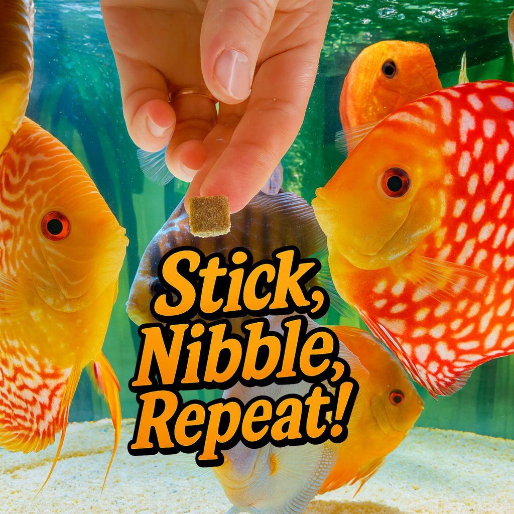 Super Cichlids Freeze-Dried Blackworms with Spirulina (All Natural, High Protein Fish Food)